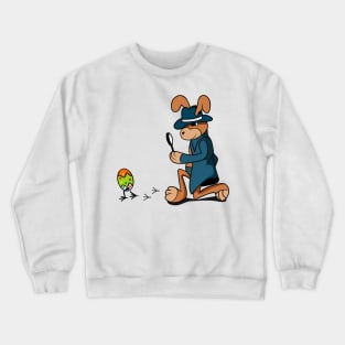 detective easter day Crewneck Sweatshirt